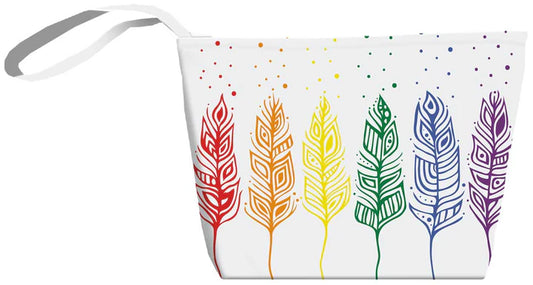 Pride Feathers Tote Bag - Artist Patrick Hunter