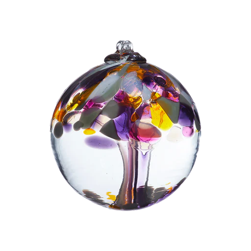 Tree of Grandparents Glass Orb - 2"