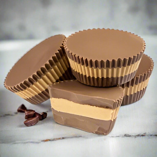 Chocolate layered peanut butter