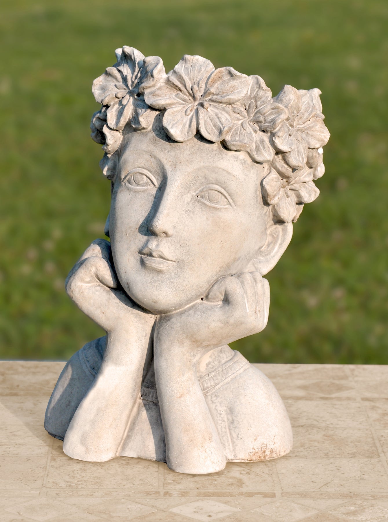 Cement planter