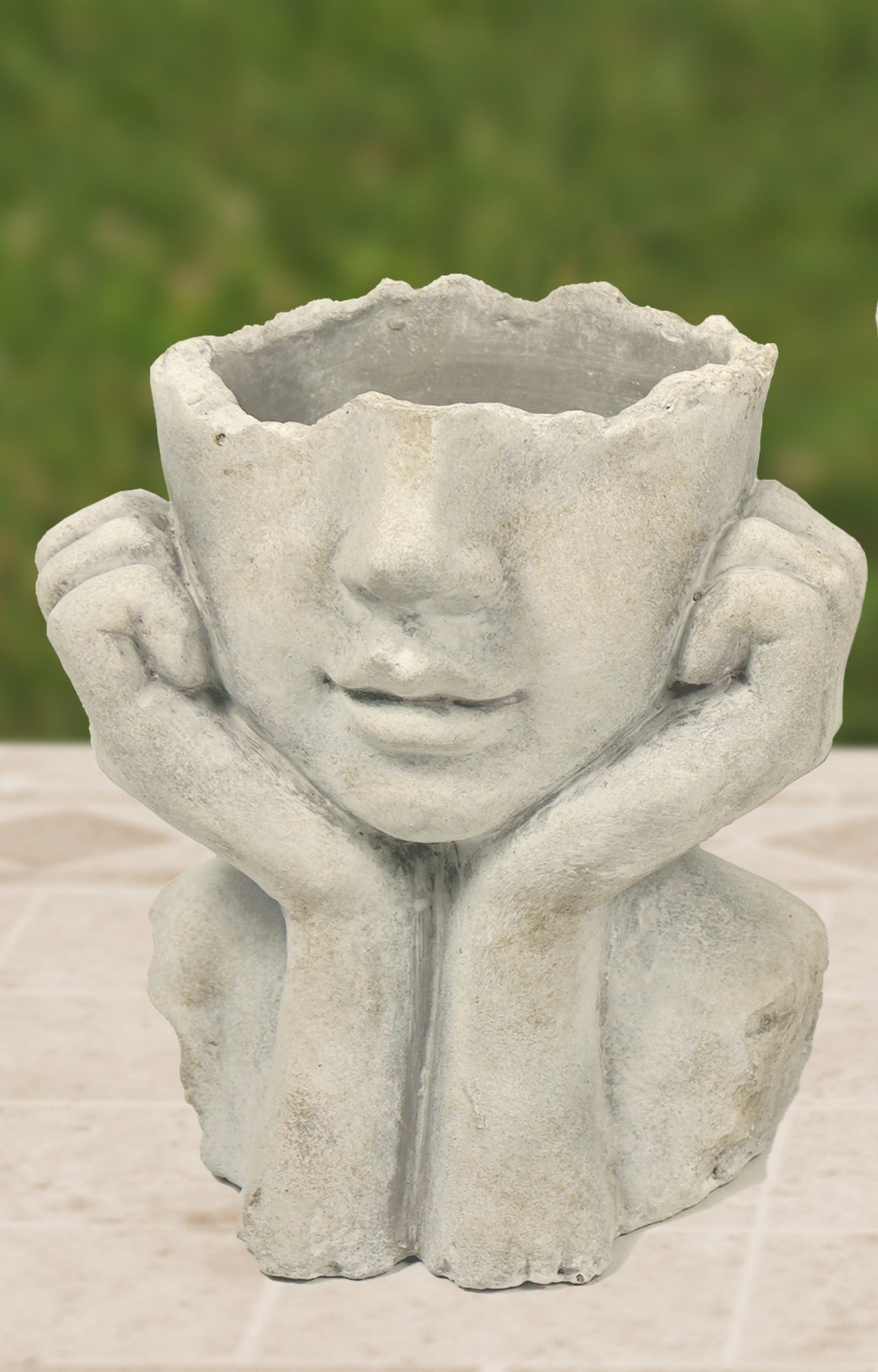 Cement planter