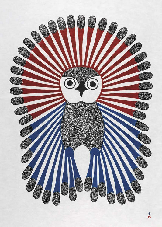 Indigenous art card