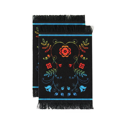 Blanket Coasters (set of 2 ) - Artist Sharifah Marsden