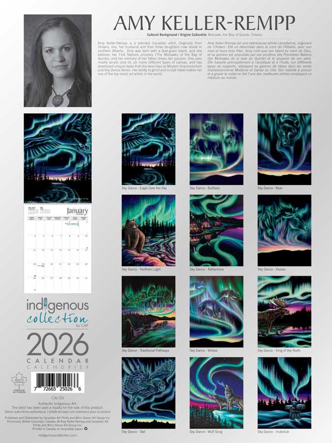Amy Keller-Rempp 2026 Calendar