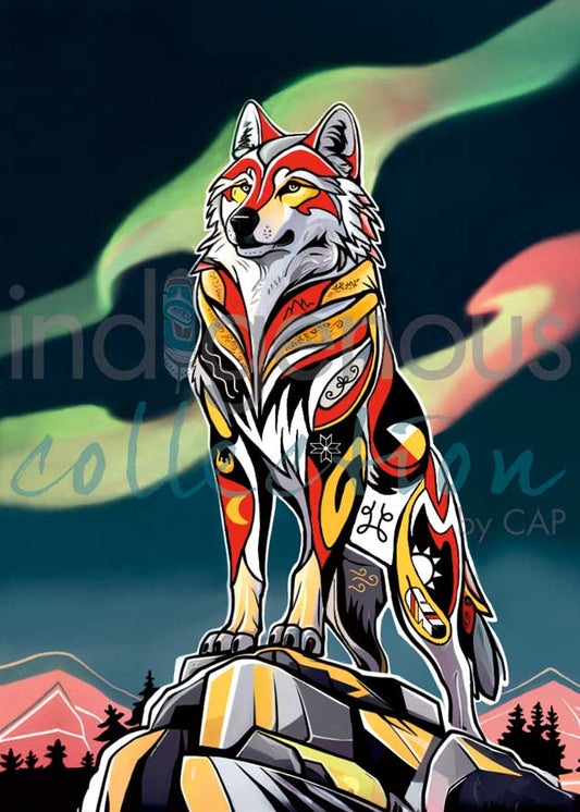 Indigenous art print