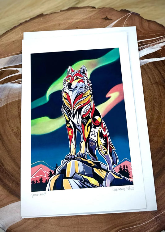 Indigenous art card