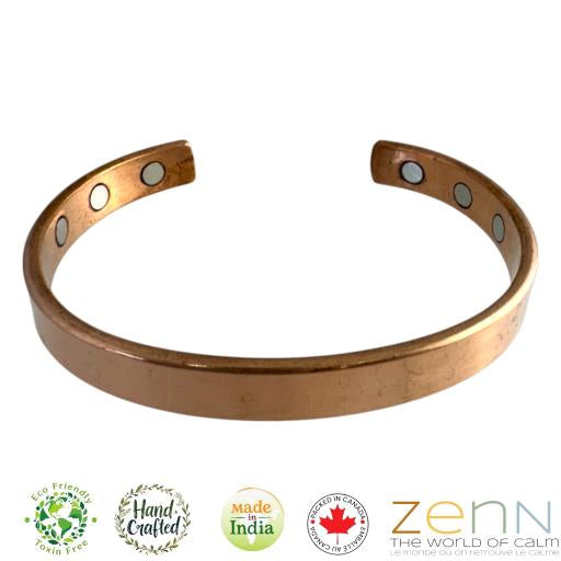 Copper magnetic bracelet