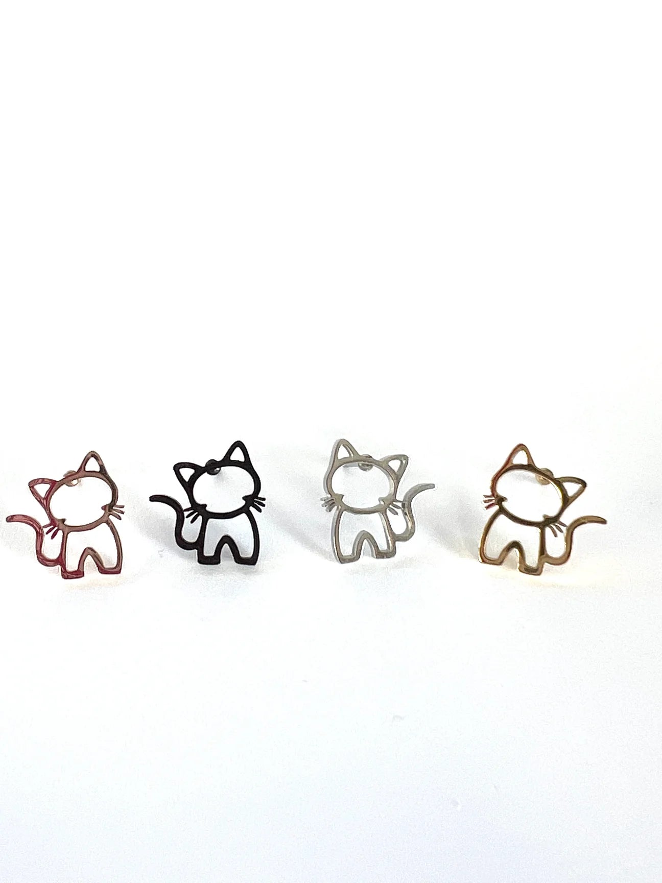 Cat earrings