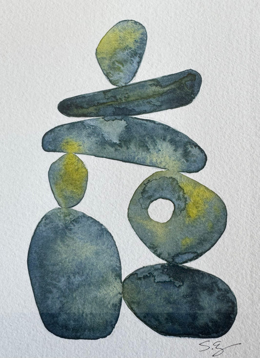Original watercolour by Artist Sue Swartzenburg