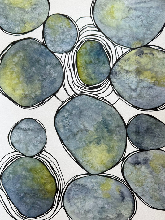 Athbasca - Original Watercolour Painting by Sue Swartzenburg