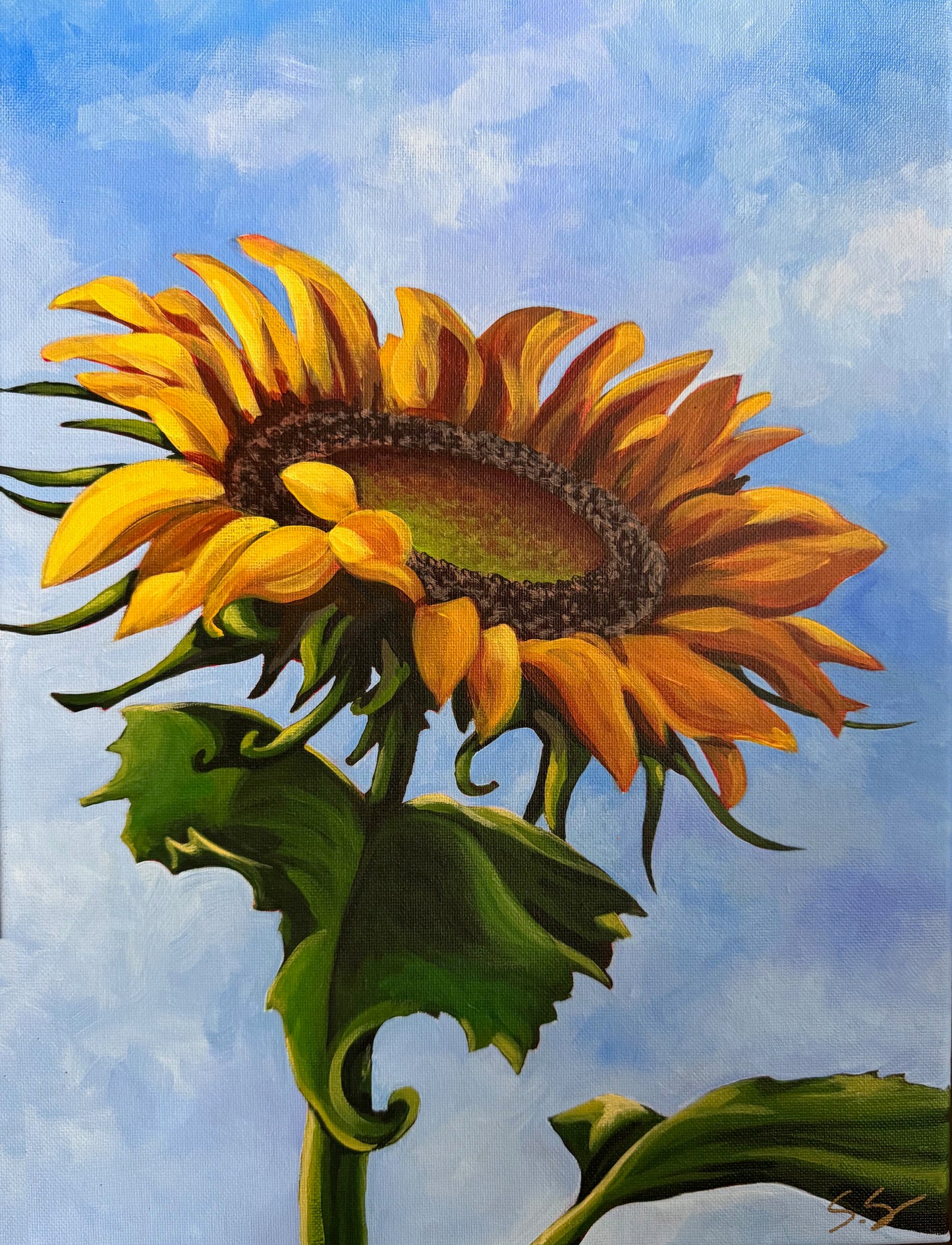 Original acrylic painting by Sue Swatzenburg