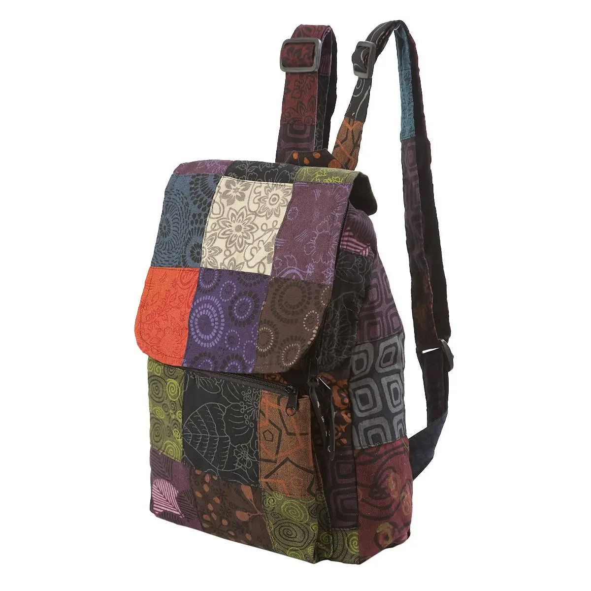 Petite Patch Knapsack - Patchwork