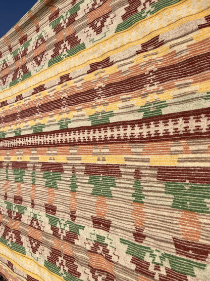 Throw blanket prairie grass