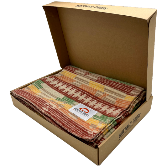 Throw blanket prairie grass