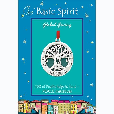 Pewter Christmas ornament