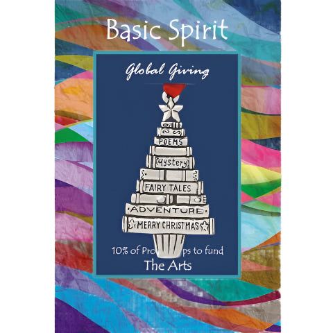 Book Tree The Arts Global Giving OrnAment