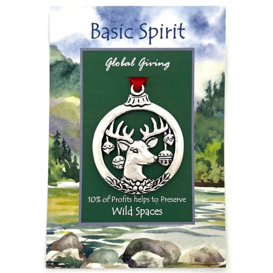 Antler Deer Global Wild Spaces Ornament