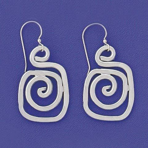 Pewter earrings