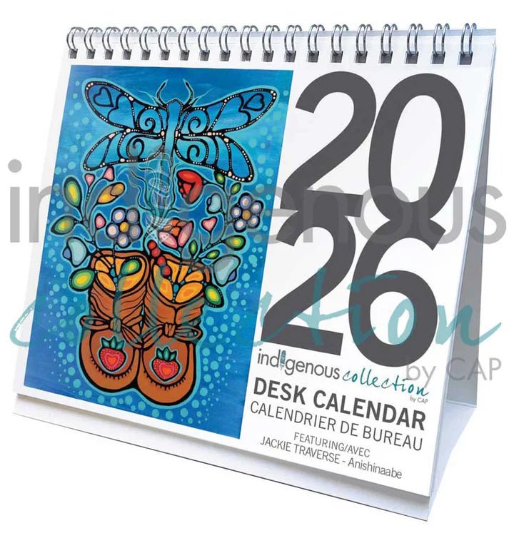 Indigenous desk calendar