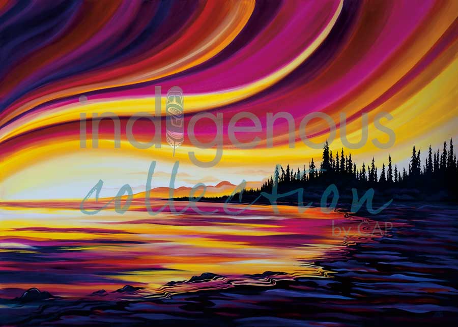 The Calm Art Card - Artist Shawna Boulette Grapentine