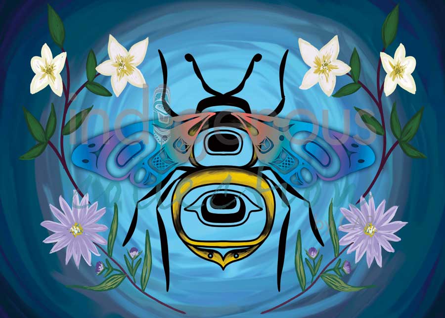 Ap (Bumblebee)Art Card - Artist Carmen Paola Redunante