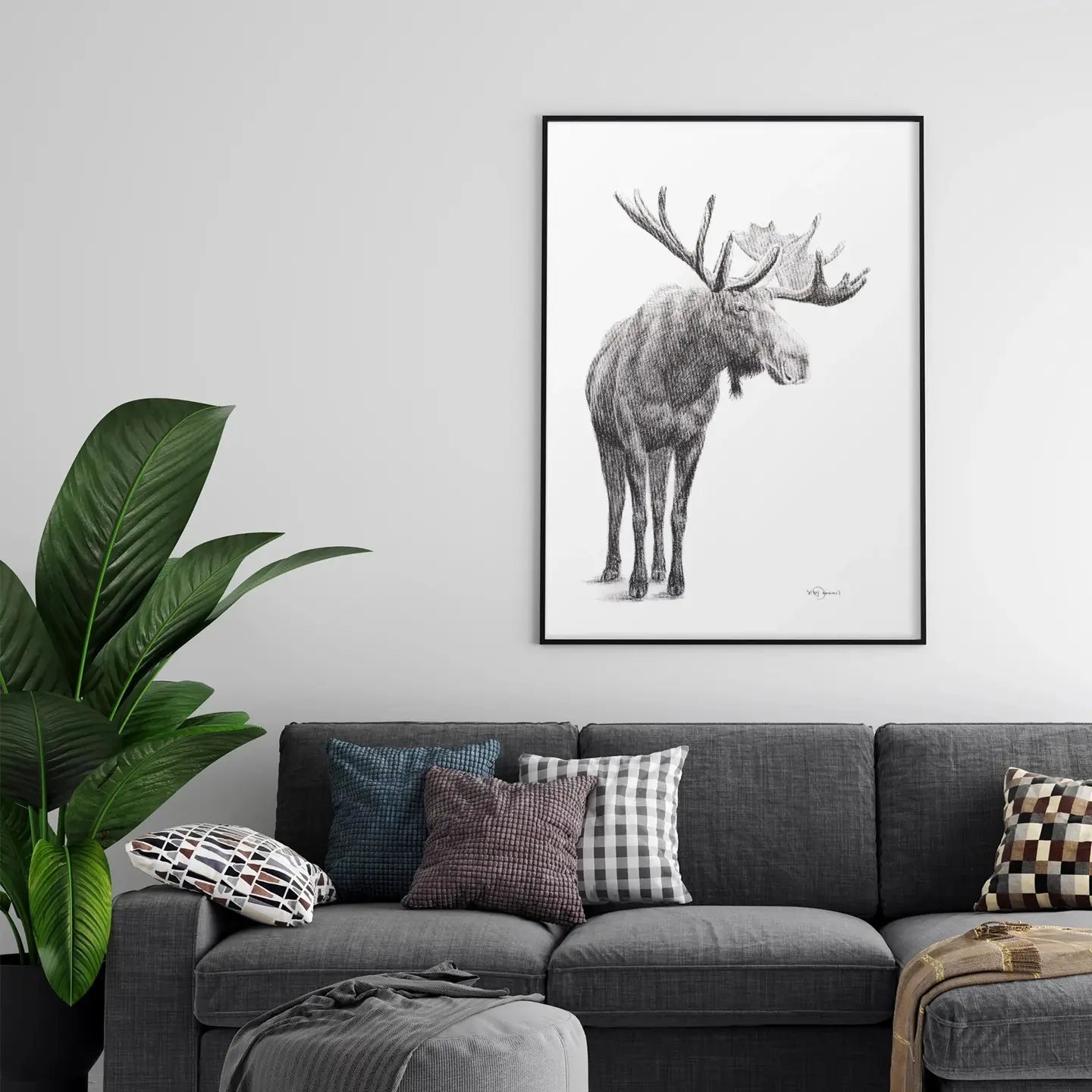 Moose print