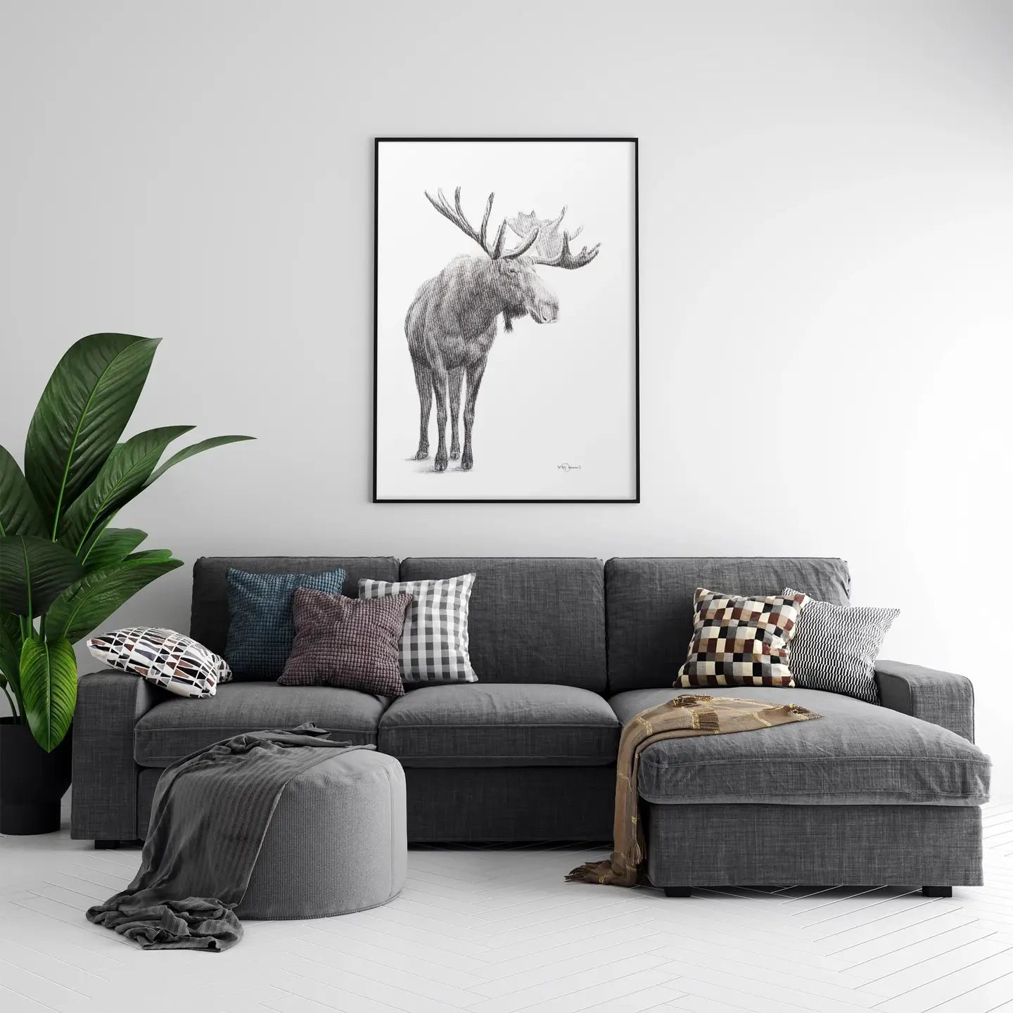 Moose print