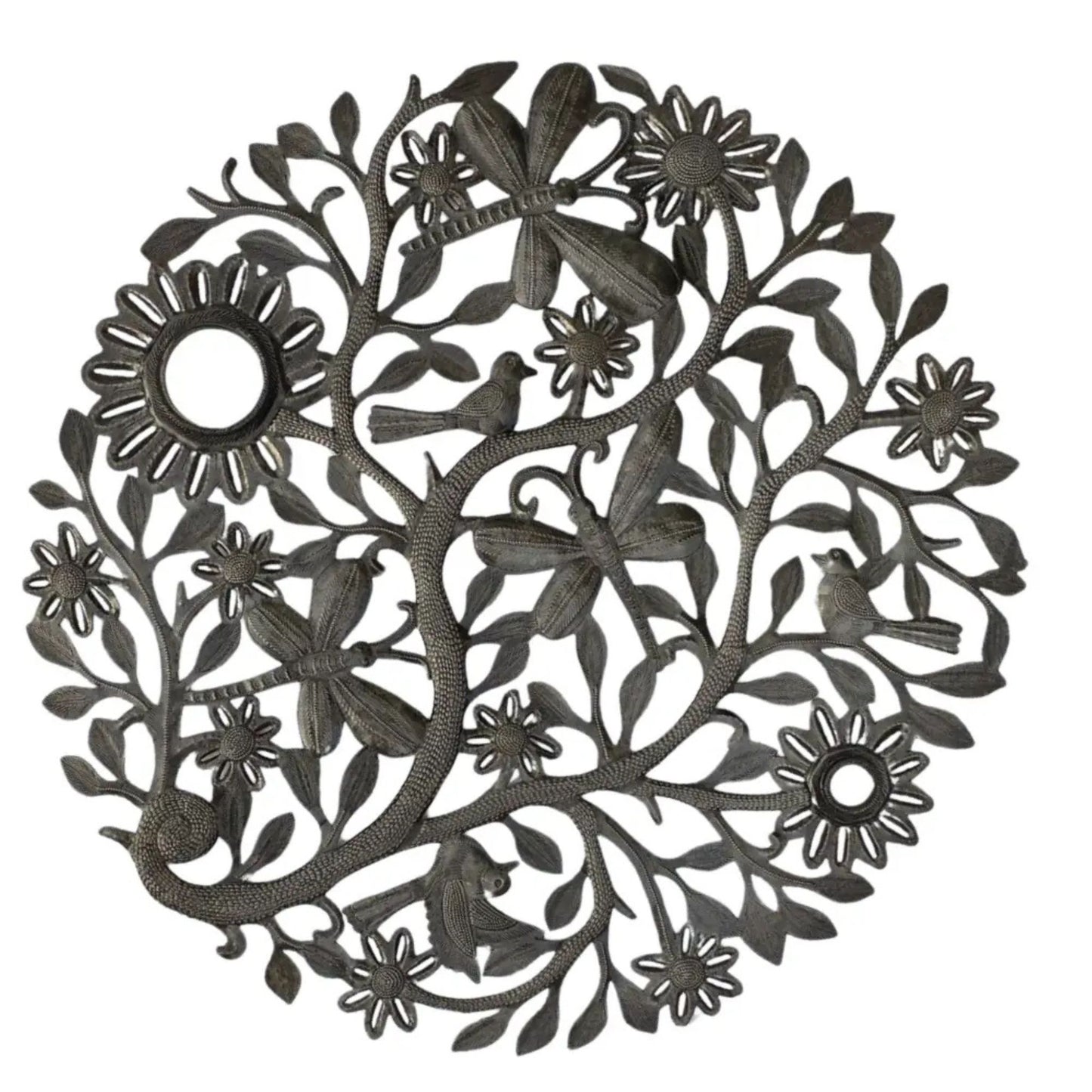 Haitian metal wall decor