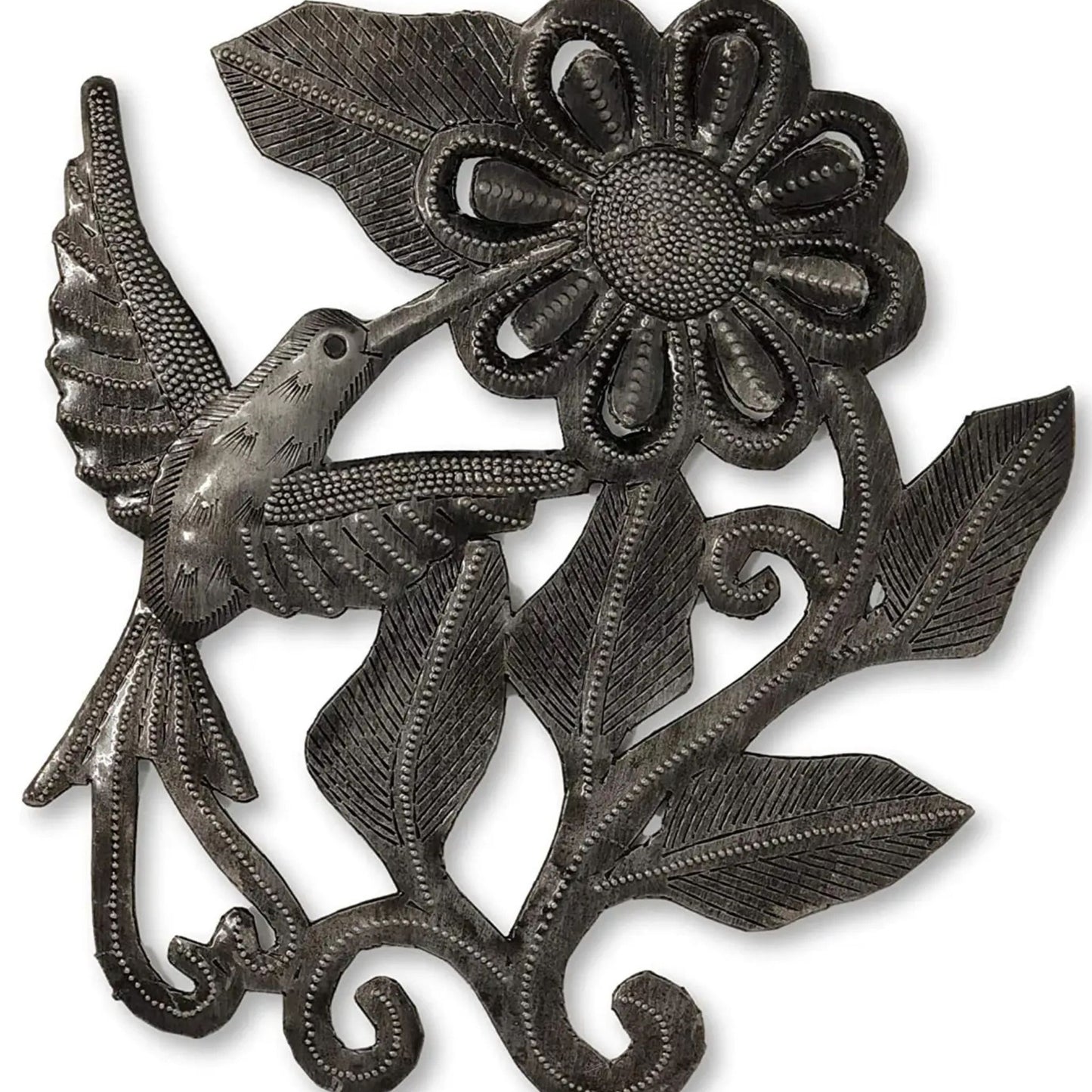 Haitian metal wall decor