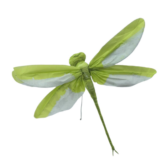 Green Paper Dragonfly