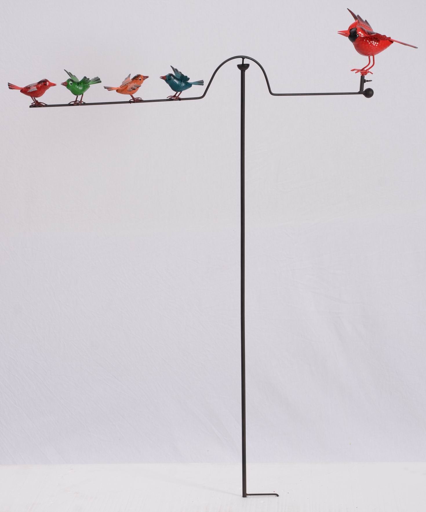 Bird garden balancer stake