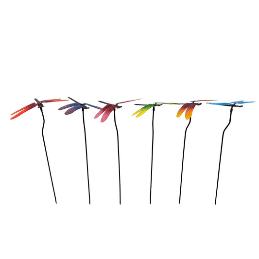 Assorted Dragonfly Garden Stakes