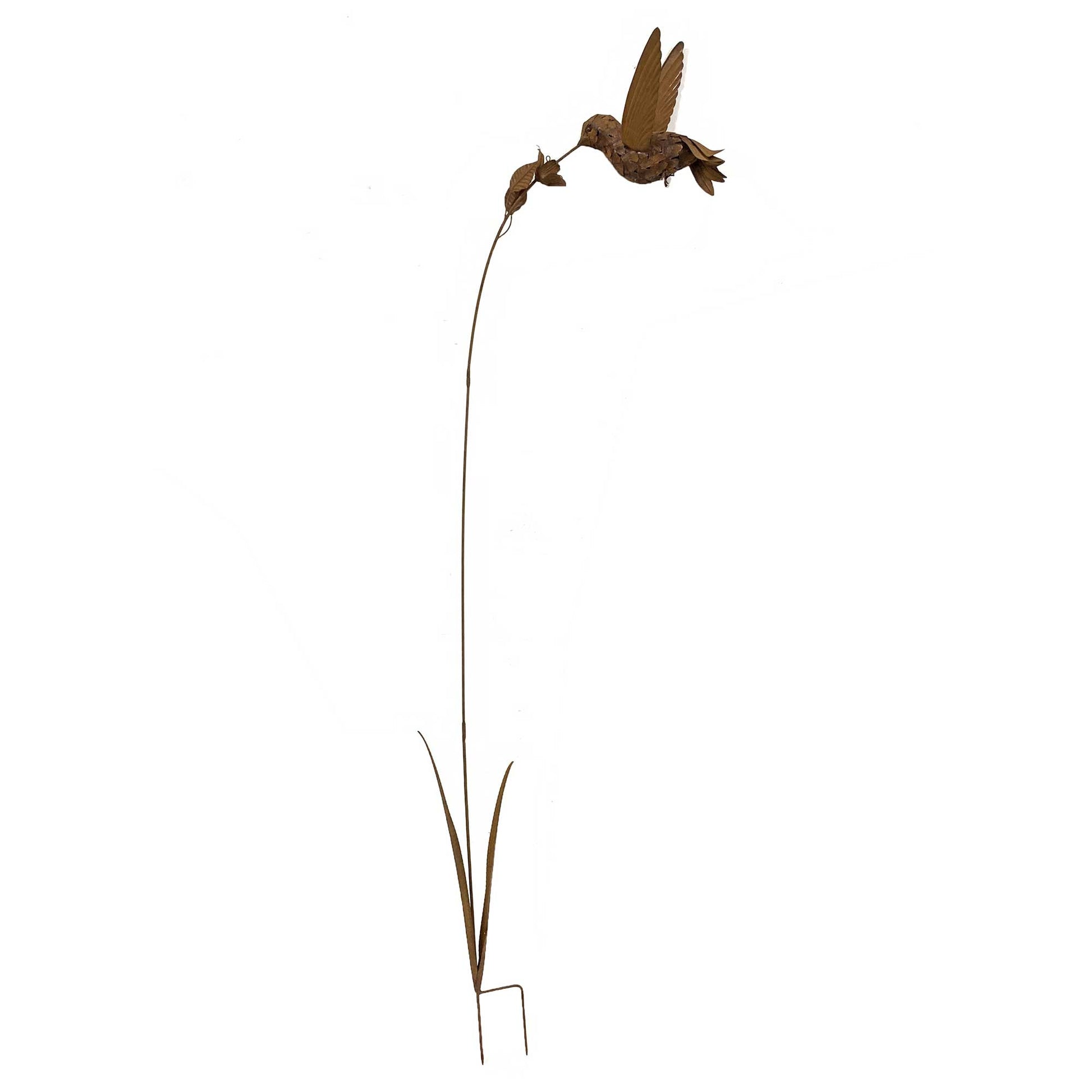 Hummingbird garden stake