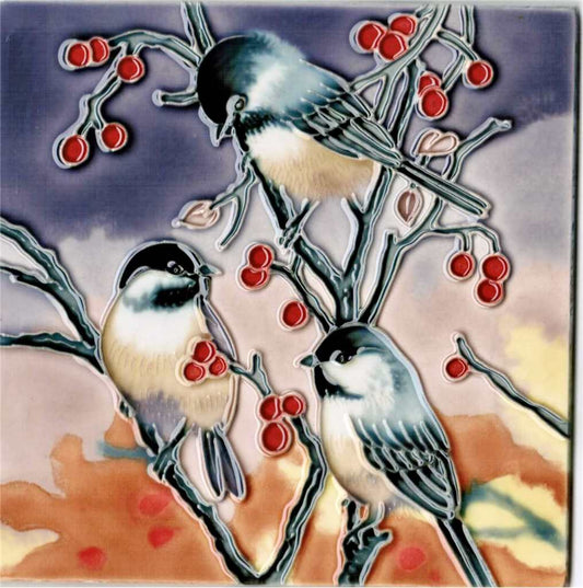 Ceramic art tile