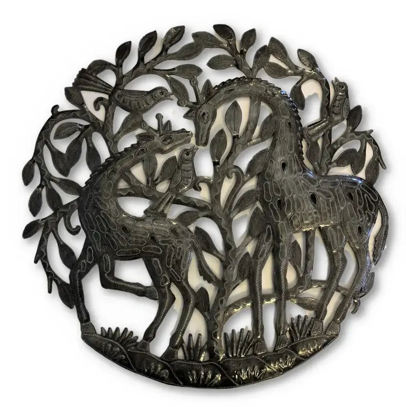 Haitian metal art
