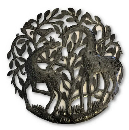 Haitian metal art