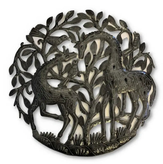 Haitian metal art