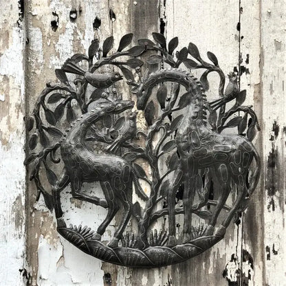 Haitian metal art