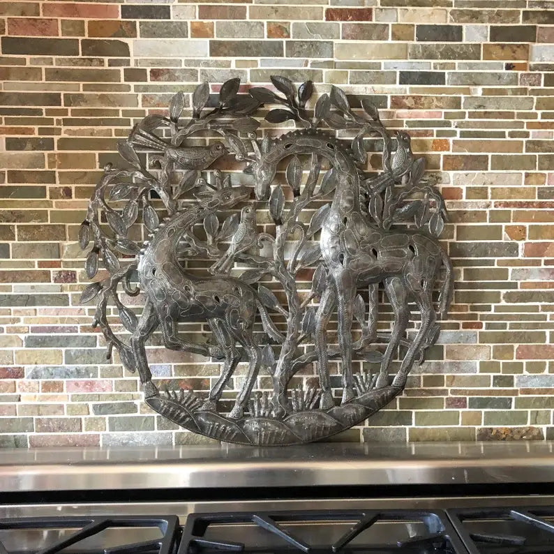Haitian metal art