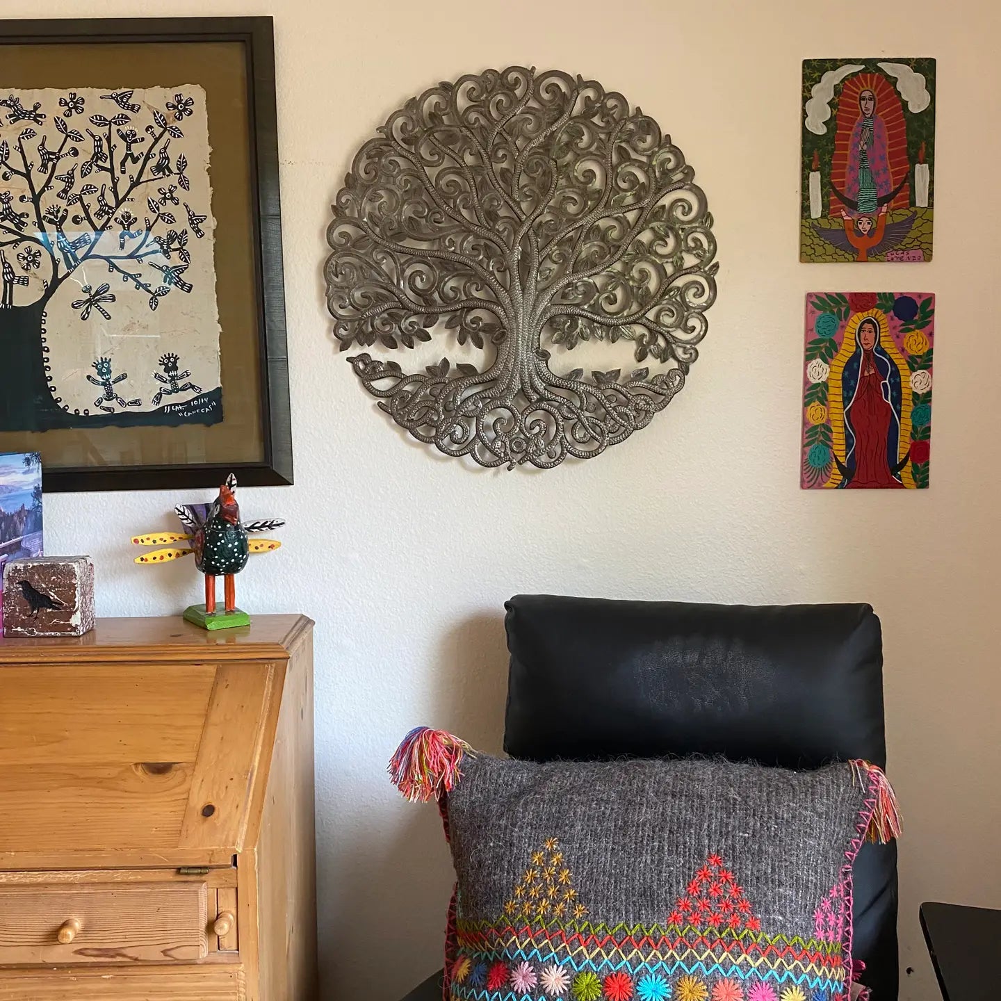 Haitian metal art