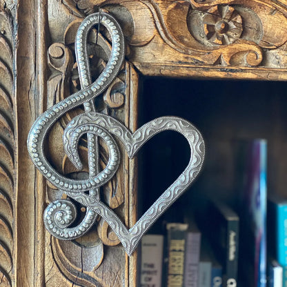 Haitian metal art