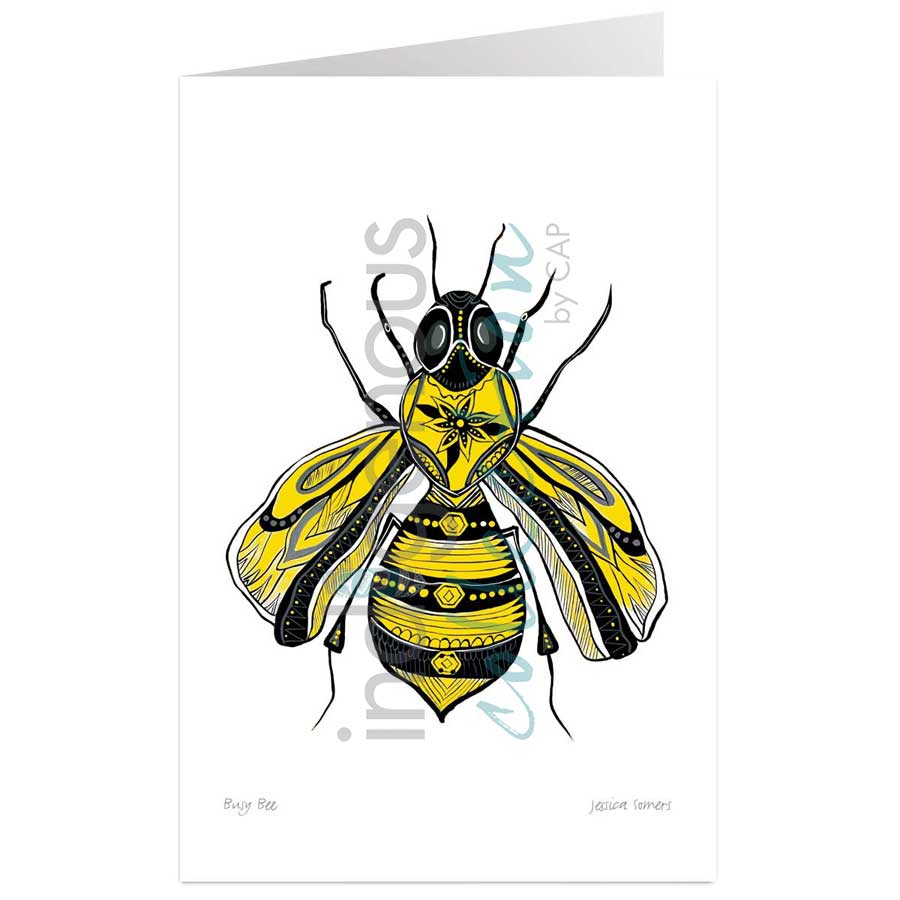 Matted and framed art card