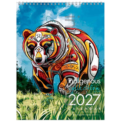 Jim Oskineegish 2027 wall calendar