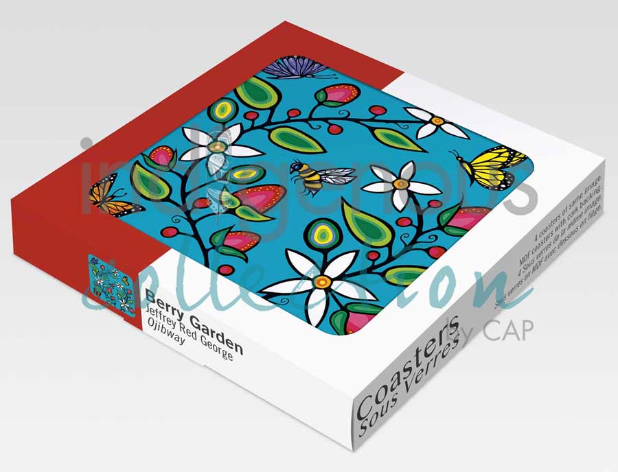 Indigenous artist coasters