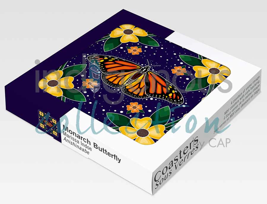 Indigenous artist coasters