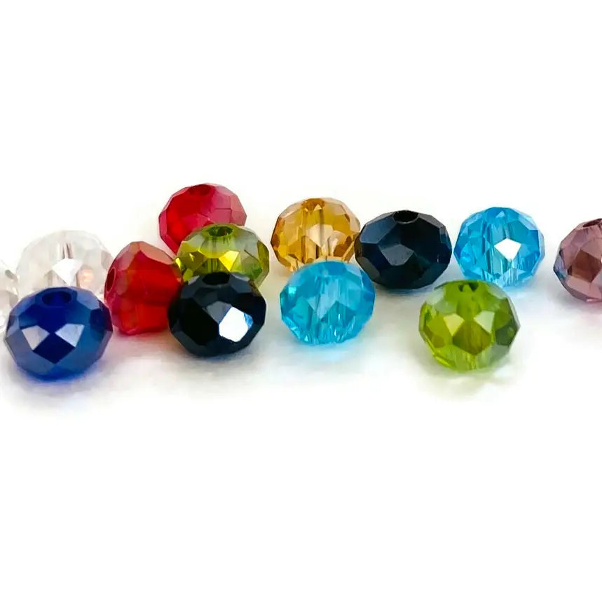 Bead stacker earrings made in Canada