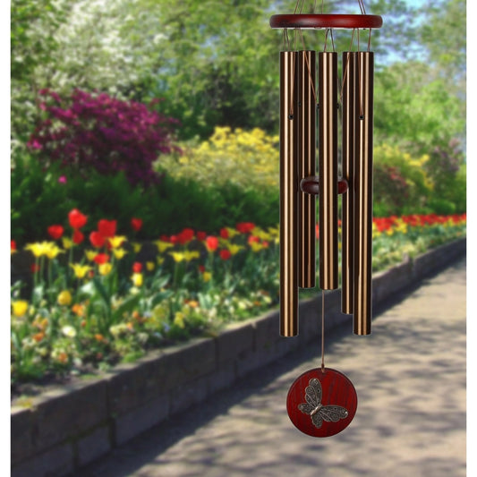 Woodstock butterfly wind chime