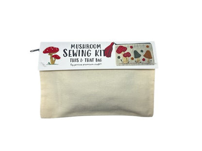 Felt mushroom sewing kit