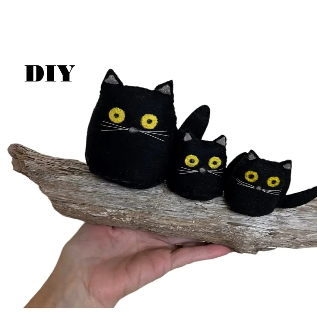 Maud Lewis-Inspired Black Cat Kits – Made in Nova Scotia, Canada