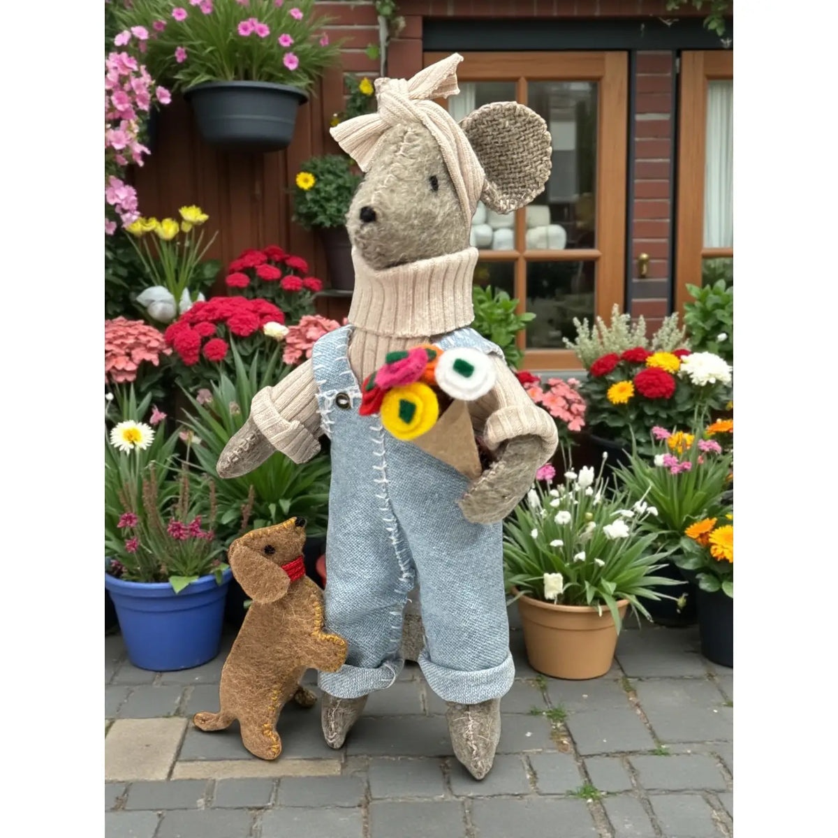 Market Day Mouse + Pup Sewing Kit – Made in Nova Scotia, Canada
